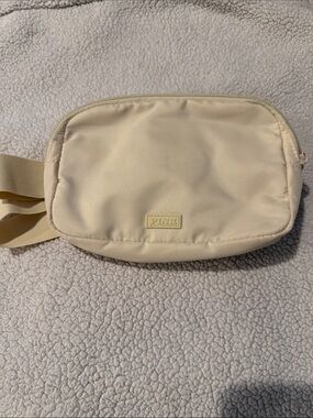PINK Victoria's Secret Cream Belt Bag